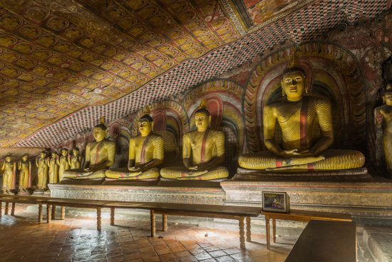 Dambulla Royal Cave Temple and Golden Temple