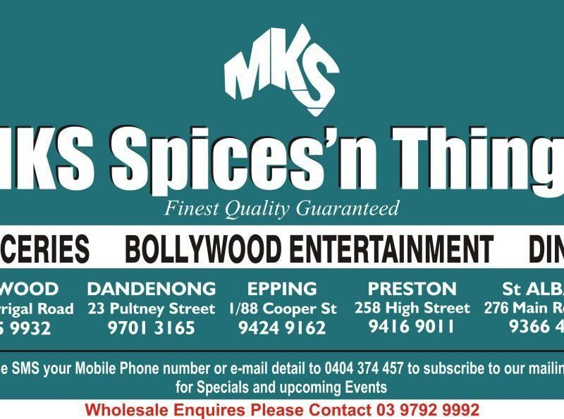 MKS Spices n Things - Dandenong