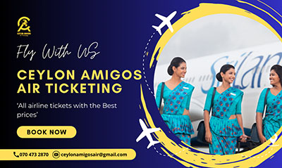 Ceylon Amigos Air Ticketing