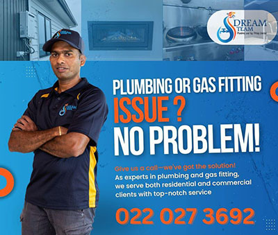 Dream Team Plumbing and Gas Fitting Ltd