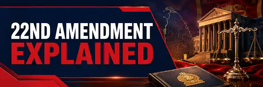 Sri Lanka 22nd Amendment judges