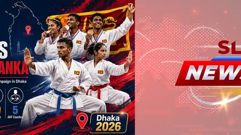 Sri Lanka karate team 85 medals