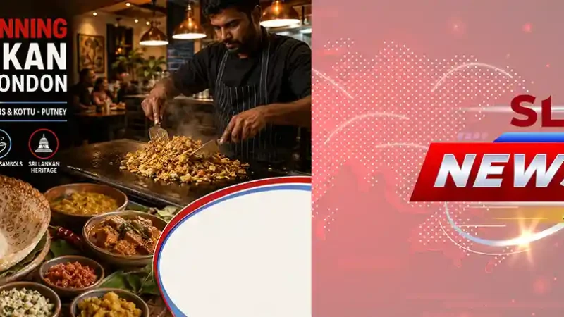 Live Sri Lankan hoppers and kottu at Colombo Kitchen’s award-winning Putney restaurant in London