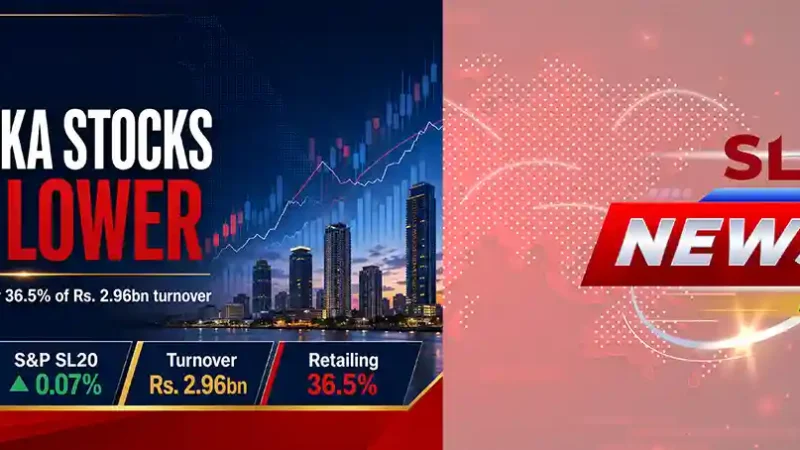 Sri Lanka stock market retailing turnover