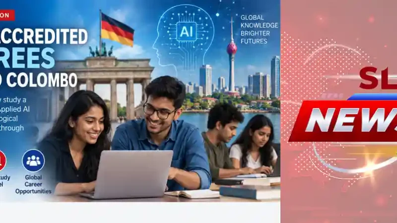 German-accredited AI degrees available to Sri Lankan students through Tomorrow University and AI Academy in Colombo