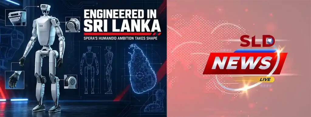 Spera Prototype One humanoid robot from Sri Lanka