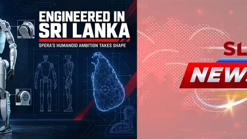 Spera Prototype One humanoid robot from Sri Lanka