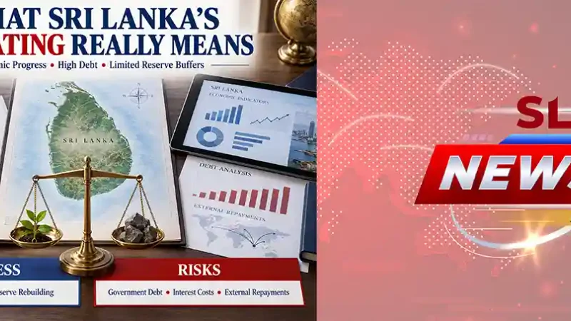 Fitch upgrades Sri Lanka to B−